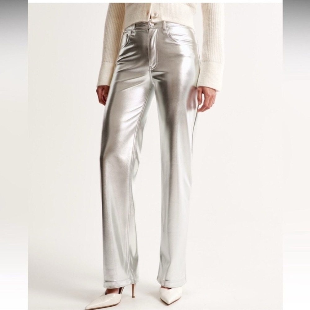 Abercrombie & Fitch Silver Pants